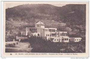 123 - BLIDA - LES GORGES DE LA CHIFFA - Ruisseau des Singes - L'Hôtel du Rocher