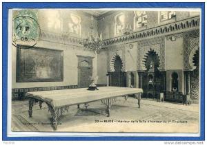 50  22  blida  intérieur de la salle d'honneur du 1er tirailleurs