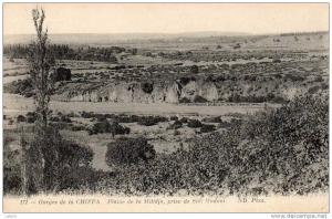 CPA  ALGERIE - Près de BLIDA - Gorges de la Chiffa - Plaine de la Mitidja, prise de Sidi Madani