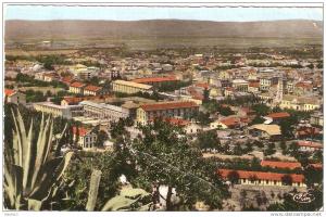 BLIDA VUE PANORAMIQUE SUR LA VILLE ET LA PLAINE DE LA MITIDJA