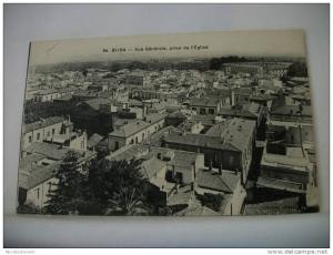 ALGERIE - BLIDA - VUE GENERALE PRISE DE L'EGLISE - (EDITION COLLECTION IDEALE P.S. N° 54)