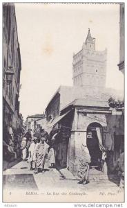 cpa-alg-blida-rue des coulouglis-