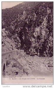 Blida  les gorges de la Chiffa
