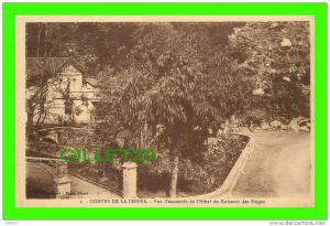 BLIDA, ALGÉRIE - VUE D'ENSEMBLE DE L'HÔTEL DU RUISSEAU DES SINGES - LES GORGES DE LA CHIFFA - DOS VERT - PHOTO ALBERT -