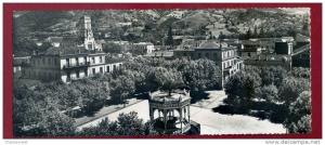 CPSM Panoramique  ALGERIE - BLIDA - Place D´Armes - Eglise-  Voir VERSO - ALGERIA - AFRICA - Carte AFRIQUE