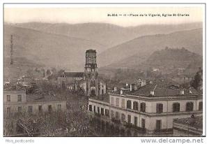 Algeria - Blida - Place De La Vigerie, Eglise St-Charles   PM713