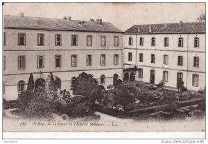 BLIDA 1927 Intérieur de l´Hôpital Militaire   Petite Animation