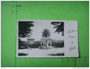 11 ) meilleurs voeux de  blida     dentelee  kiosque 6,5 x10,8  cm