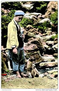 CP          - BLIDA    LE RUISSEAU DES SINGES  PETIT MARCHAND DE CACAHUETES        AH687