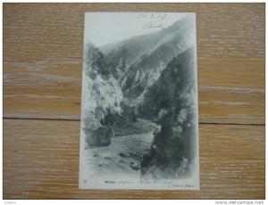 CPA BLIDA - GORGES DE LA CHIFFA-