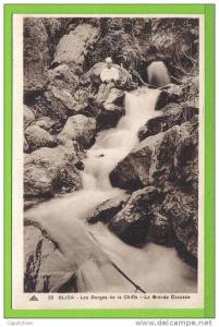 BLIDA - LES GORGES DE LA CHIFFA - LA GRANDE CASCADE - Carte vierge