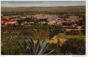ALGERIE BLIDA Vue Générale prise de Fort Mimich cpa couleur