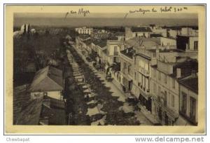 Algérie - Blida - Boulevard Trumelet   -  375   (bas droit plié)