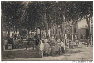 Algérie. Blida. Place d´Alger ( CAP 20 ). Belle animation.