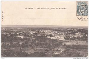 cpa de BLIDAH - vue générale prise de Mimiche