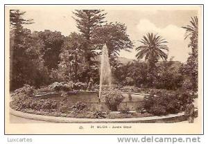 31. BLIDA . JARDIN BIZOT.
