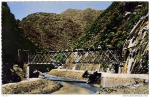 Blida. Gorges de la Chiffa. Le Pont du Chemin de Fer.