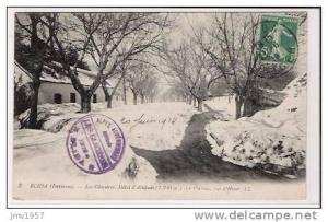 Blida - les Glacières - Hotel d'Altitude ( 1210m)  1914