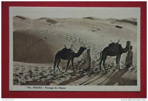 cpa Biskra Passage des dunes