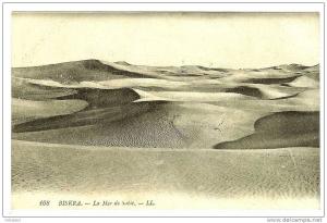 BISKRA  La mer de sable
