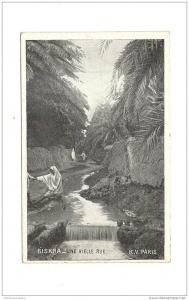 cp, Algérie, Biskra, Une Vieille Rue