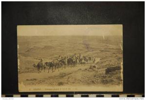 BISKRA CARAVANE PASSANT LE COL DE SFA