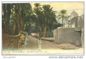ALGERIE / CARTE POSTALE / CPA N° 22 = VIEUX BISKRA = MARABOUT de SIDI ABD LASSEN