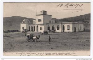 CPA  Biskra L´Etablissement Thermal de Hammam Solhalin   (animée)(attelage)   B754