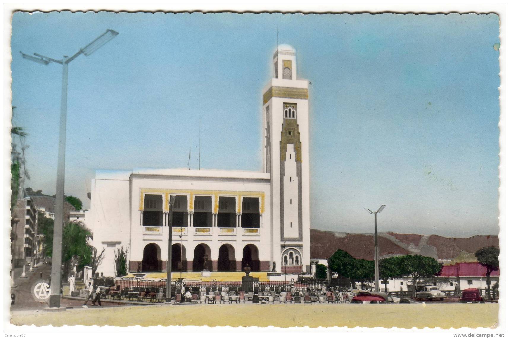 CPSM  PHILIPPEVILLE ( CONSTANTINE ) L' Hotel de ville      Y8/3137