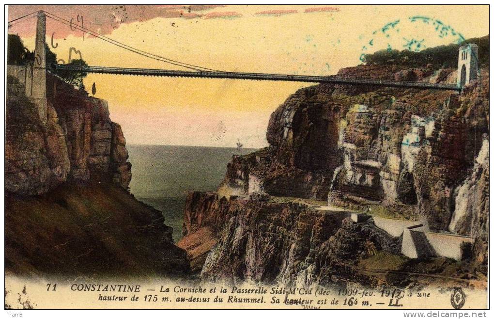 CP  ALGERIE // CONSTANTINE // LE RHUMMEL  //  // 858823