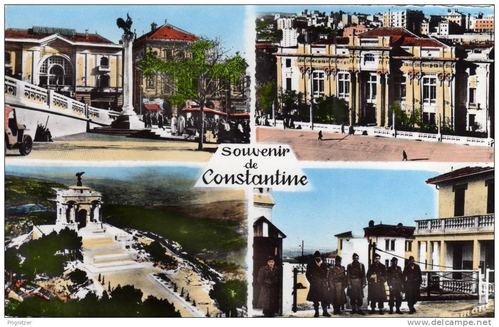ALGERIE / ALGERIEN    Souvenir  de Constantine