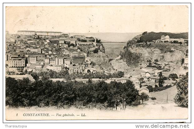 CP ALGERIE ORAN Vue générale de Santa Cruz