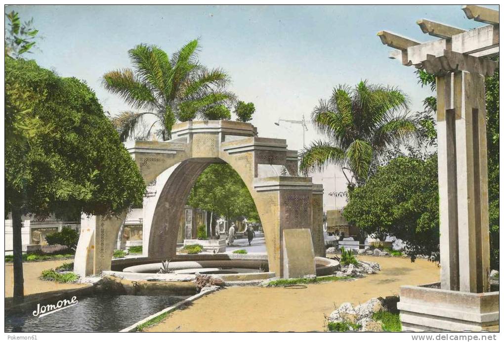 135. Blida, Les jardins Ricci, Edition JOMONE