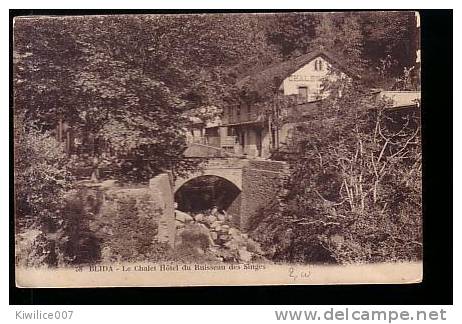 BLIDA LE CHALET HOTEL DU RUISSEAU DES SINGES