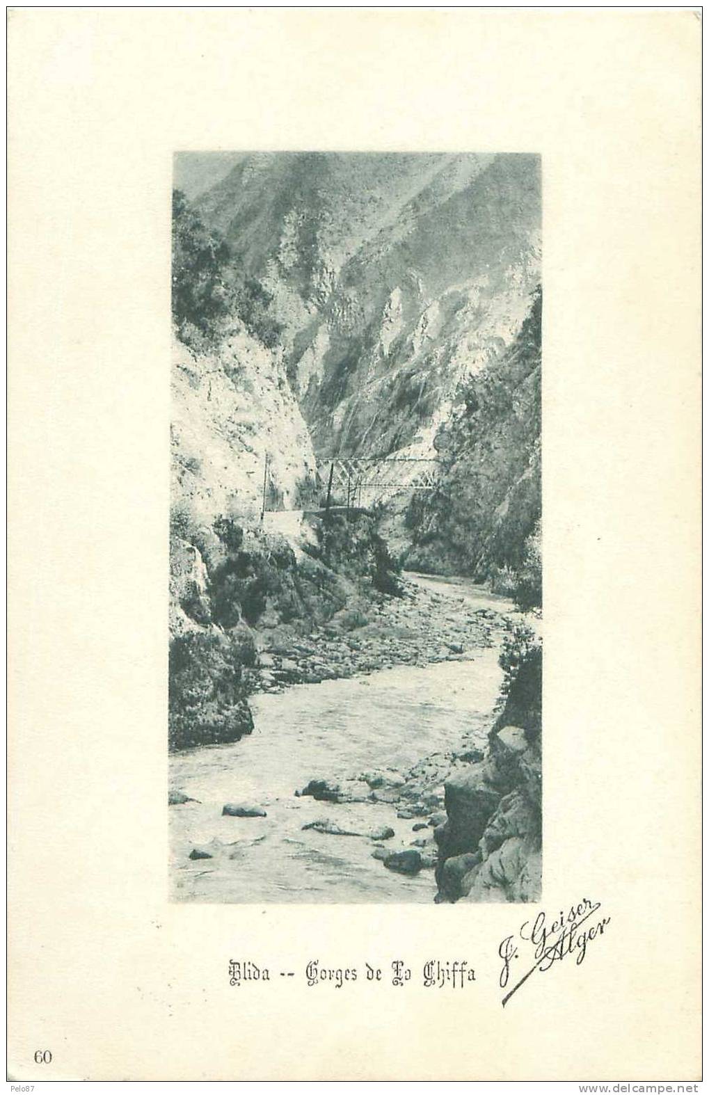 CPA  Blida Gorges de la Chiffa  B116