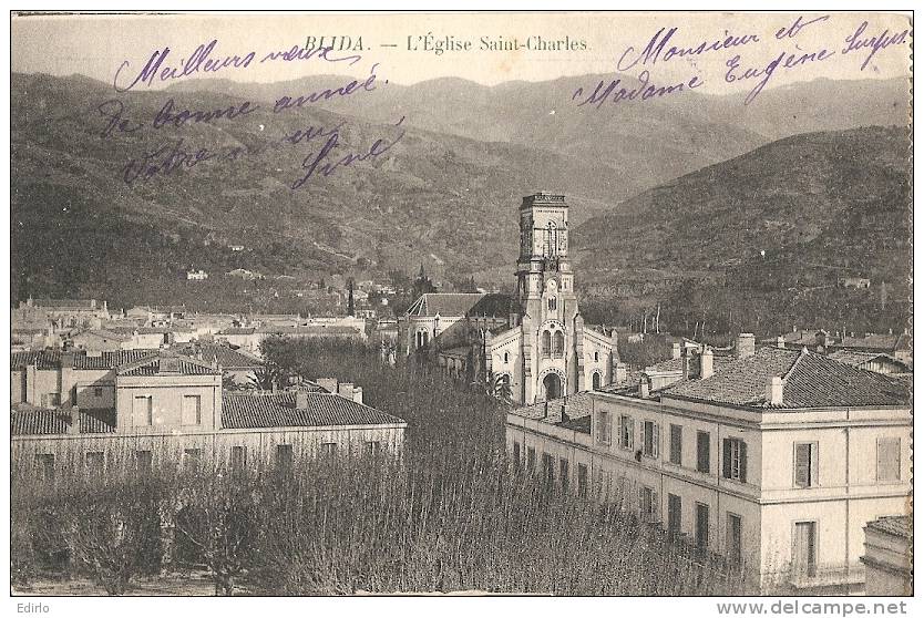 CONSTANTINE  Vue sur la ville indigène prise du pont de Pierre partie sup de carte lettre