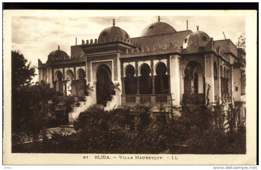 CPA - Algérie - BLIDA - Villa Mauresque - Neuve -
