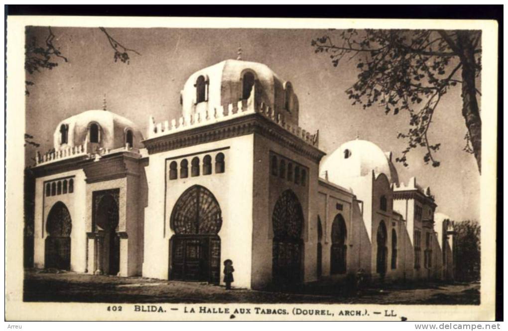 CPA - Algérie - BLIDA - La halle aux tabacs - Neuve -