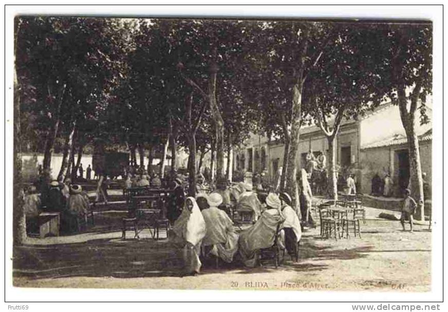 ALGERIA - 0085 Blida - Place d'Alger
