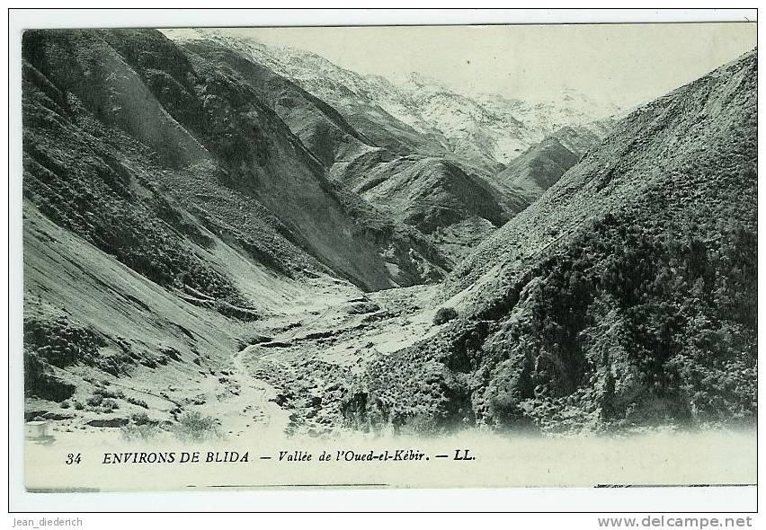 Blida - Environs de Blida - Vallée de l´Oued-el-Kébir