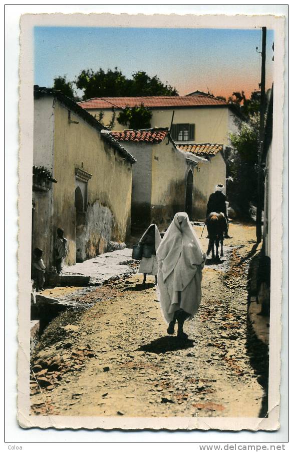 Blida Blidah Rue du quartier arabe