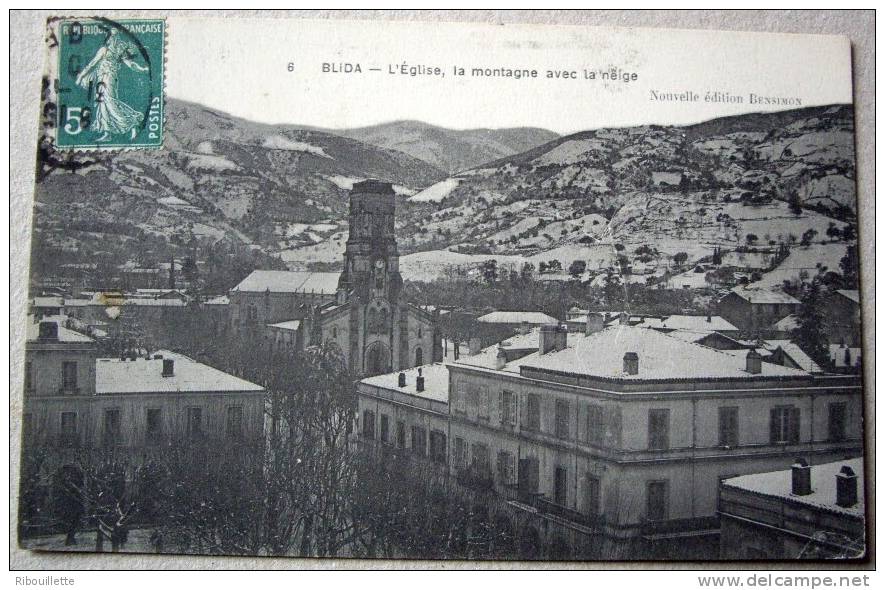 Algérie - CP N°AH377 - Blida - CPA/E