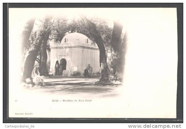 CPA Blida, Marabou du Bois-Sacre, Heiligtum