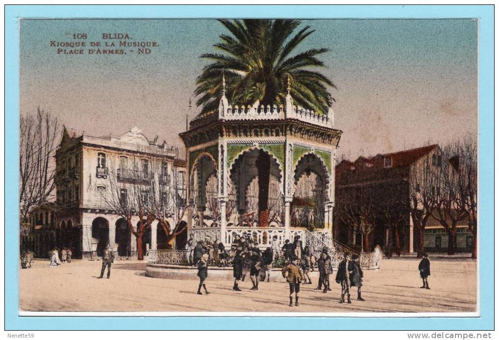 BLIDA - Kiosque de la Musique Très Belle animation