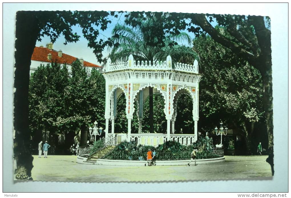 blida - le kiosque au palmier, place clémenceau