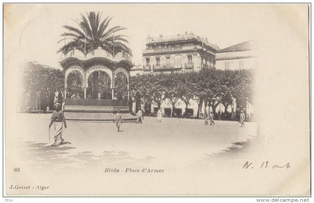 cpa algerie blida place d armes