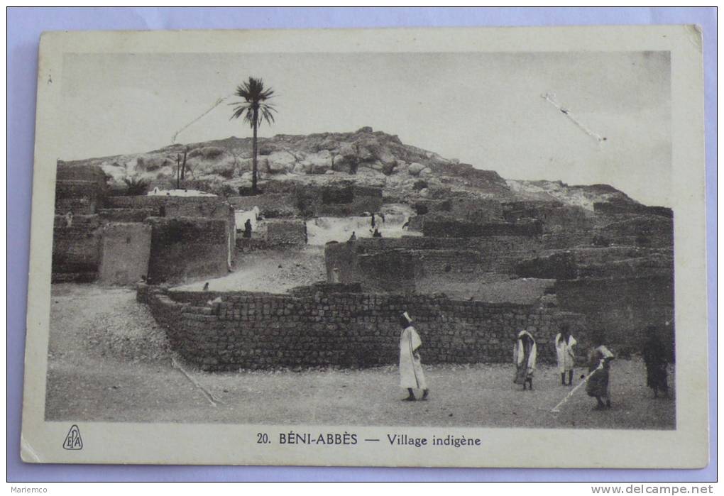 Beni-Abbès- Village indigène E.P.A. 20