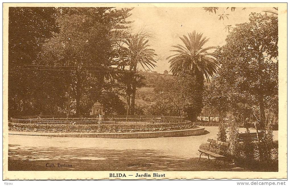 BLIDA  Jardin BIZOT