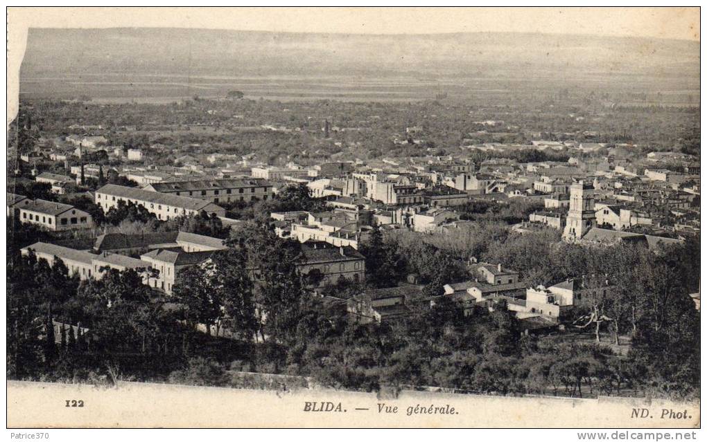 ALGERIE BLIDA - Vue générale
