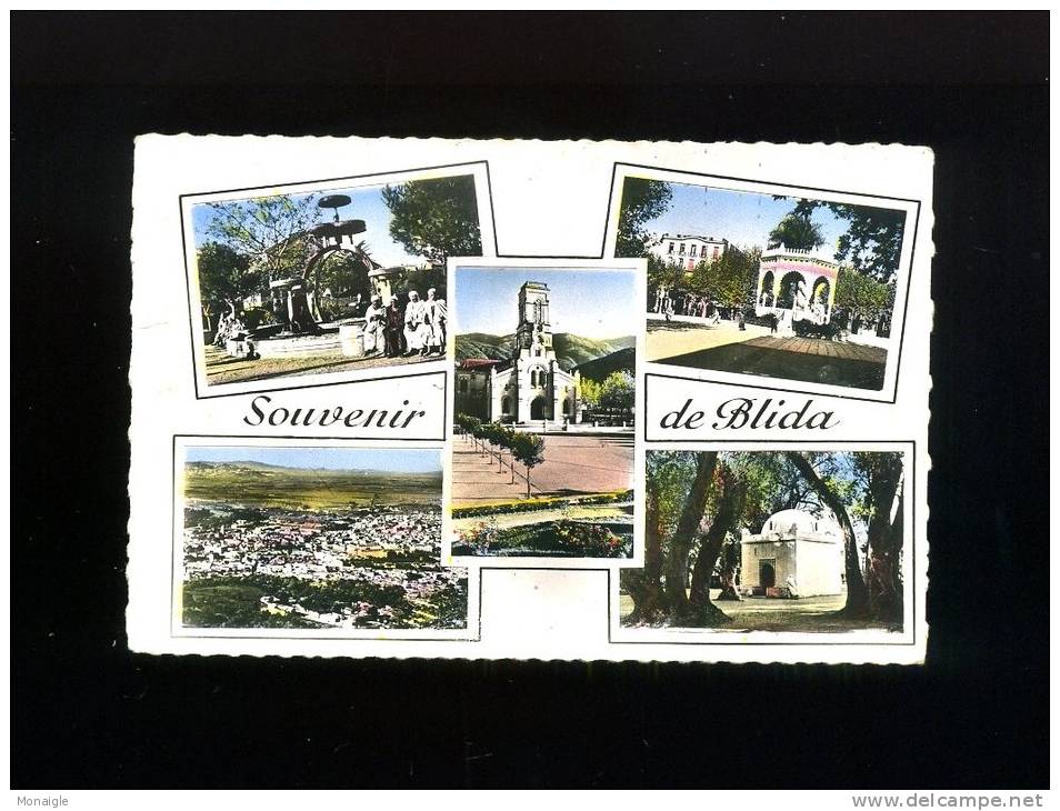 ALGERIE MULTI VUES SOUVENIR DE BLIDA